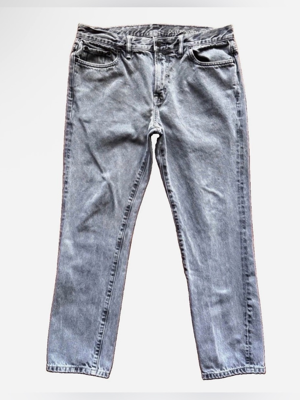 Outerknown Jeans Drifter Tapered Fit S.E.A. Jeans  34x30 Gray Organic Cotton